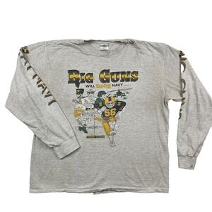 Vintage Army Football Shirt Mens XL 1993 Big Guns Beat Navy USA Made‎
